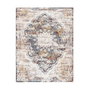 Conceptum Alfombra Woosonıl083 160 x 230 cm Crema, Gris y Rojo Burdeos
